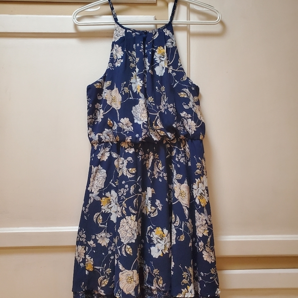 Blue Rain Women's Sleeveless Flowy Dress - Picture 5 of 7